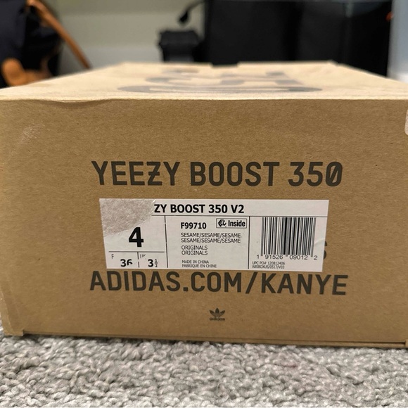Yeezy Boost 350 Sesame sz 4 in men - Picture 7 of 7